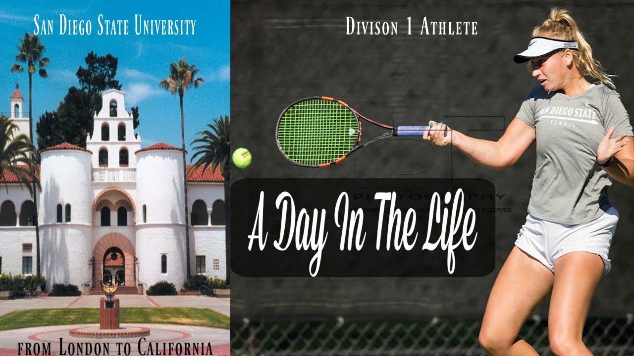 A DAY IN THE LIFE OF A STUDENT-ATHLETE | San Diego State University | Vlog