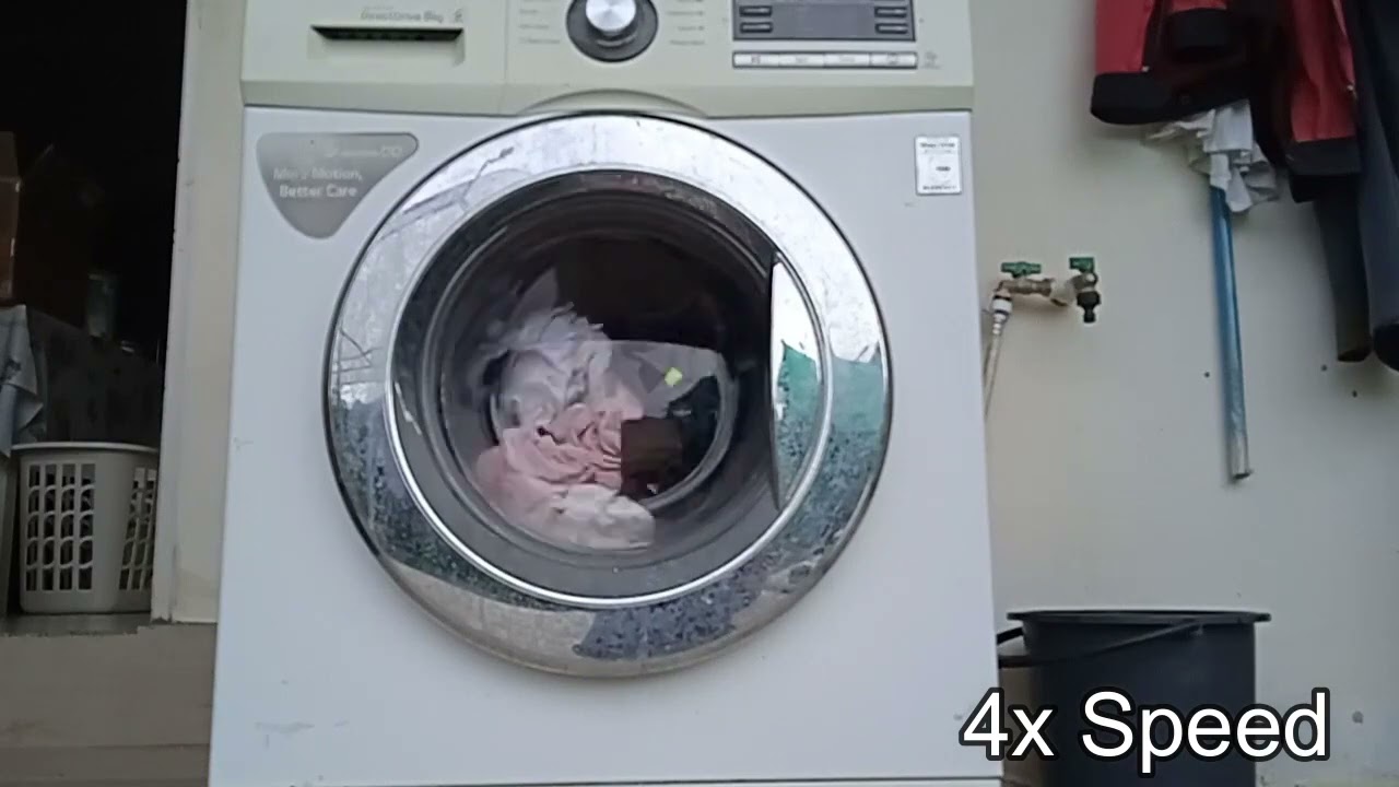 LG Washing Machine WDMD8120WM 8kg Direct drive Mixed 40'C Full Cycle
