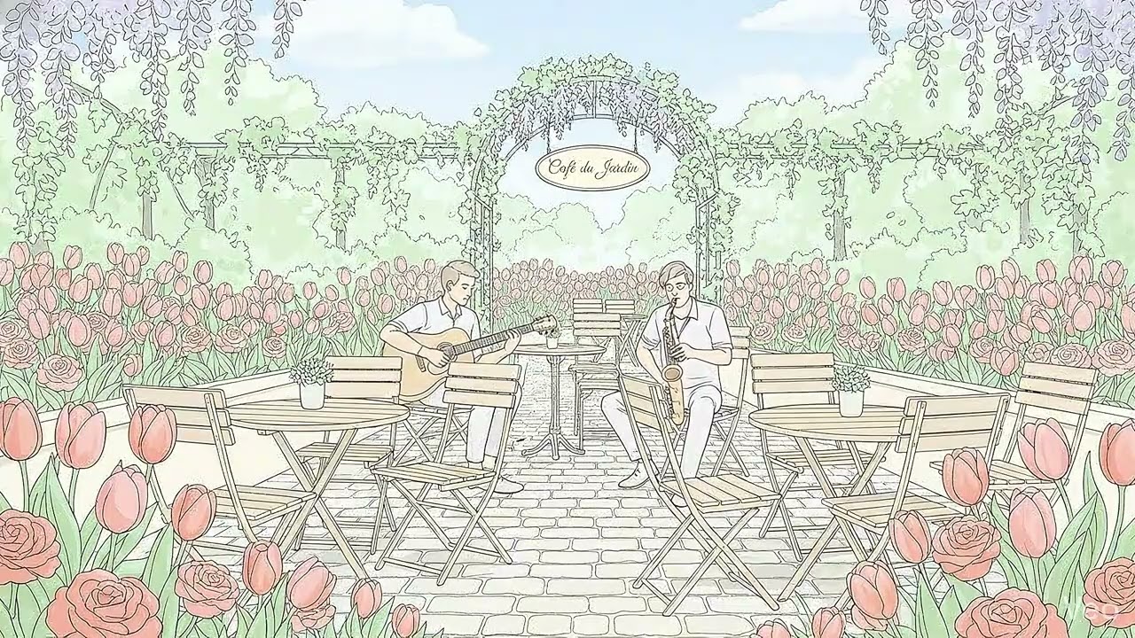 𝐏𝐀𝐑𝐈𝐒 𝐂𝐀𝐅𝐄́ 🗼 French Instrumental Music — Coffee Playlist | Guitar, Piano & Accordion