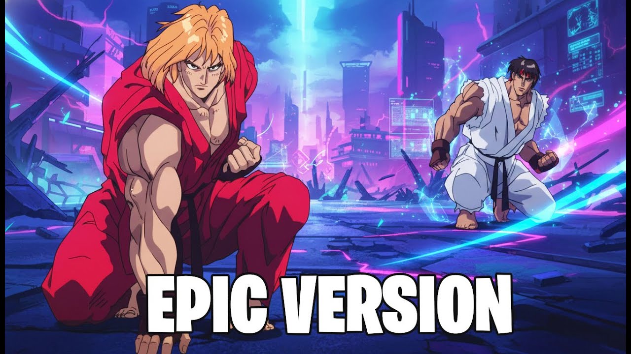 Street Fighter II : V – HADOU SHORYUKEN – EPIC VERSION KEN Theme 2025