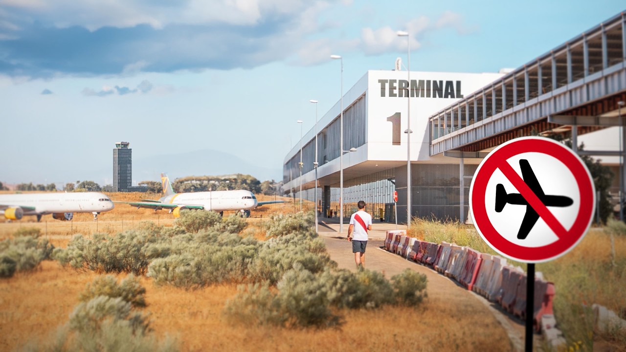 Le SCANDALE de l’aéroport fantôme à 1 MILLIARD d’euros … ( Urbex )