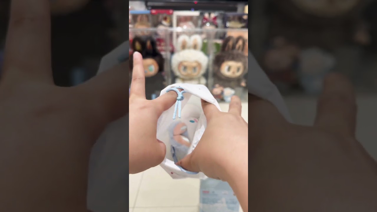 Unboxing The Monsters X Sanrio Characters Vinyl Plush Pendant Blind Box #labubu #sanrio #popmart