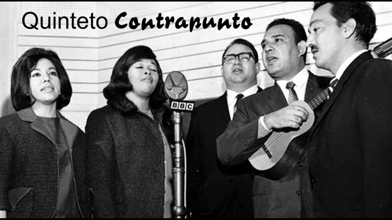 Quinteto CONTRAPUNTO (juego rítmico de voces) - 'María Tolete' y 'Chaparrita' HD