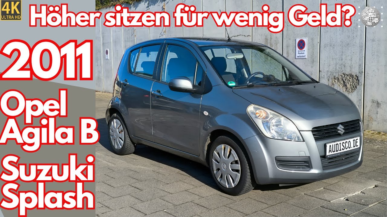 Suzuki Splash / Opel Agila B - Höher sitzen für wenig Geld?