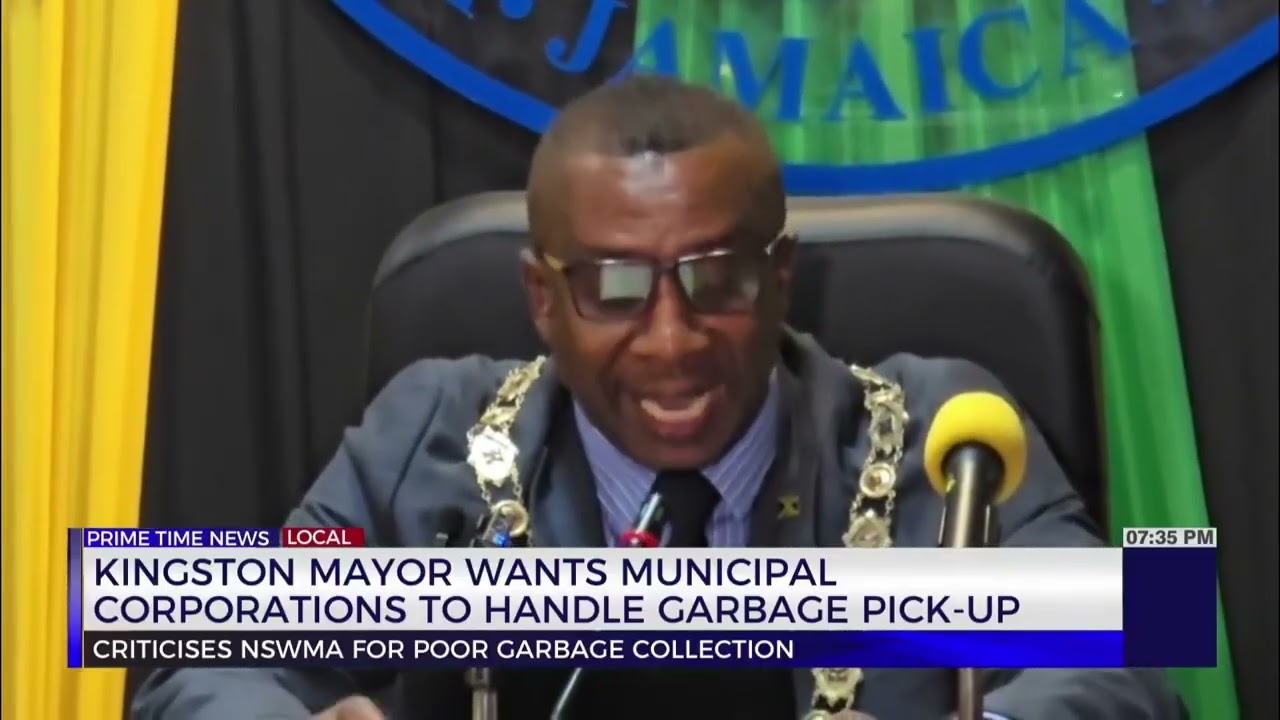 Kingston Mayor Wants Municipal Corporations To Handle Garbage Truck Pick-Up | TVJ News