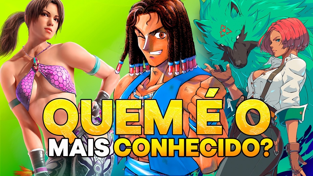 Os Brasileiros Mais Famosos dos Jogos de Luta: Você Conhece Todos?
