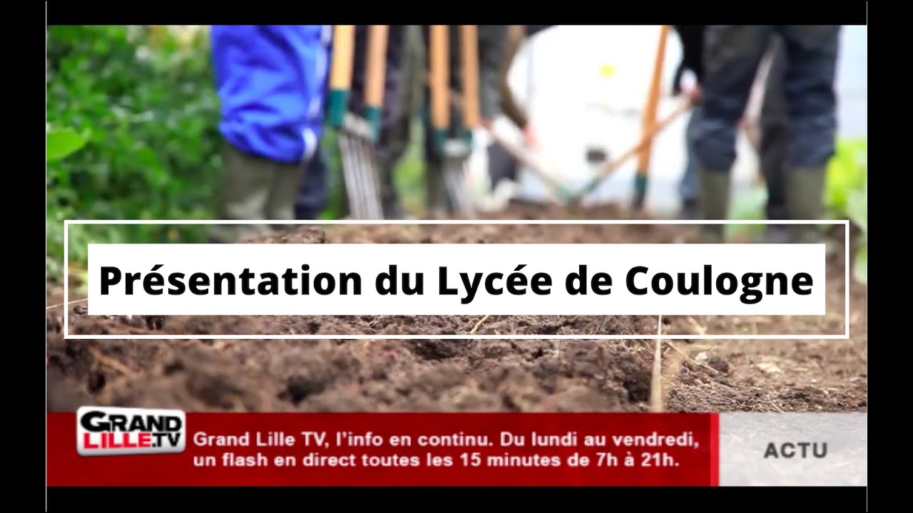 Présentation du Lycée de Coulogne par Grand Lille TV -janvier 2017