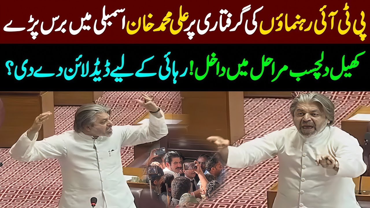 Ali Muhammad Khan's Most EXPLOSIVE Speech in National Assembly Yet!