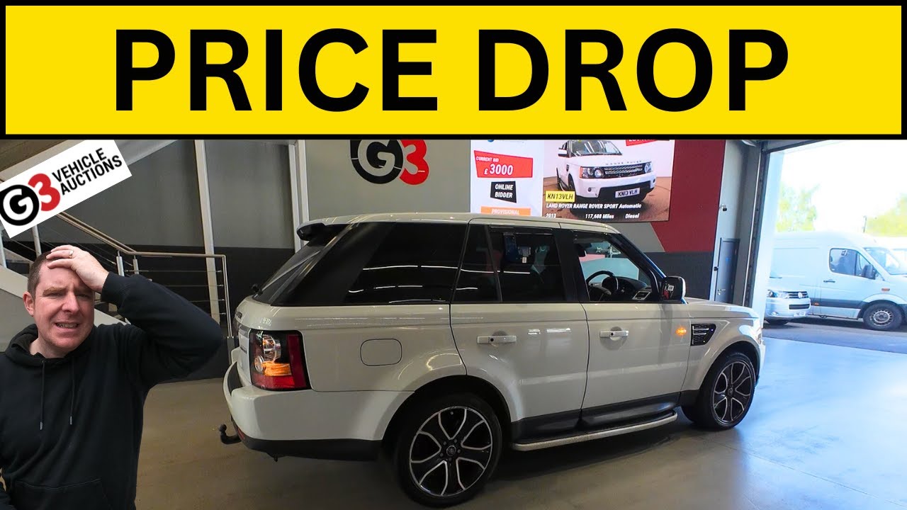 BIG ENGINE CAR PRICES FALLING FAST ? - UK CAR AUCTION