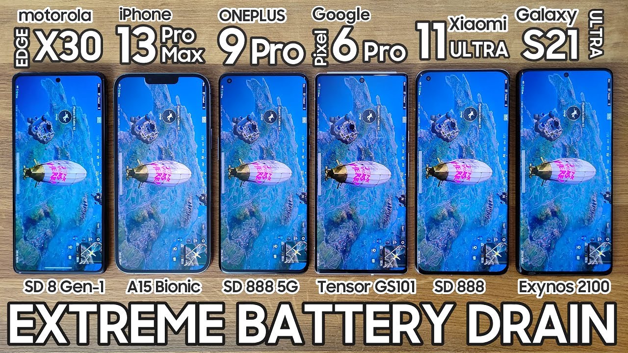 Motorola EDGE 30 Pro против iPhone 13 Pro Max / OnePlus 9 / Mi 11 Ultra / Pixel 6 — ТЕСТ НА РАЗРЯ...