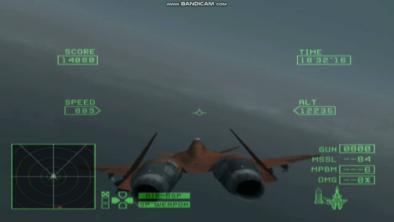 Ace Combat Zero (Indonesia) - ADFX-01 Morgan (Cipher) vs Su-47 Berkut (Gault Team)