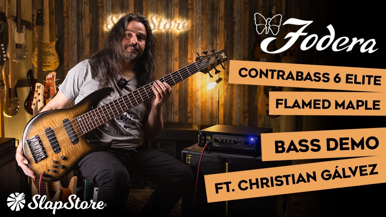 Bass Demo: Fodera Contrabass 6 Elite Flamed Maple  (ft. @CHRISTIANGALVEZMUSIC)
