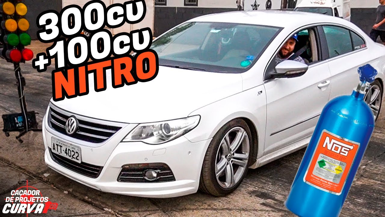 Passat CC NITRO! Veja a diferença COM e SEM o NITRO!