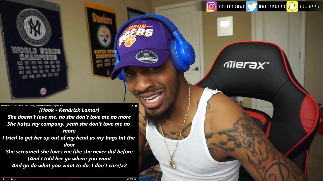 Em outshined Kendrick too!!! Eminem feat. Kendrick Lamar - Love Game | REACTION