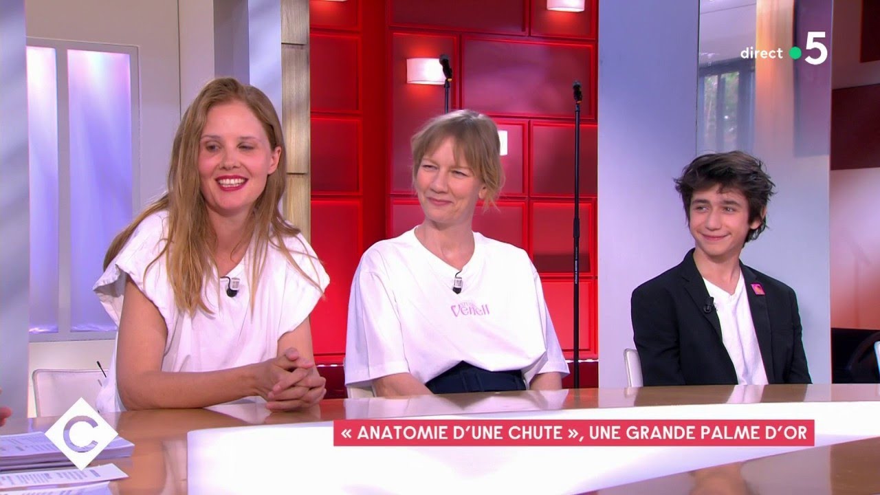 « Anatomie d’une chute », une grande Palme d’or - C à Vous - 30/06/2023