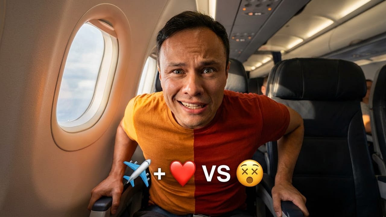 "Me gusta volar mucho pero no me gusta mucho volar" | Vlog Aviación