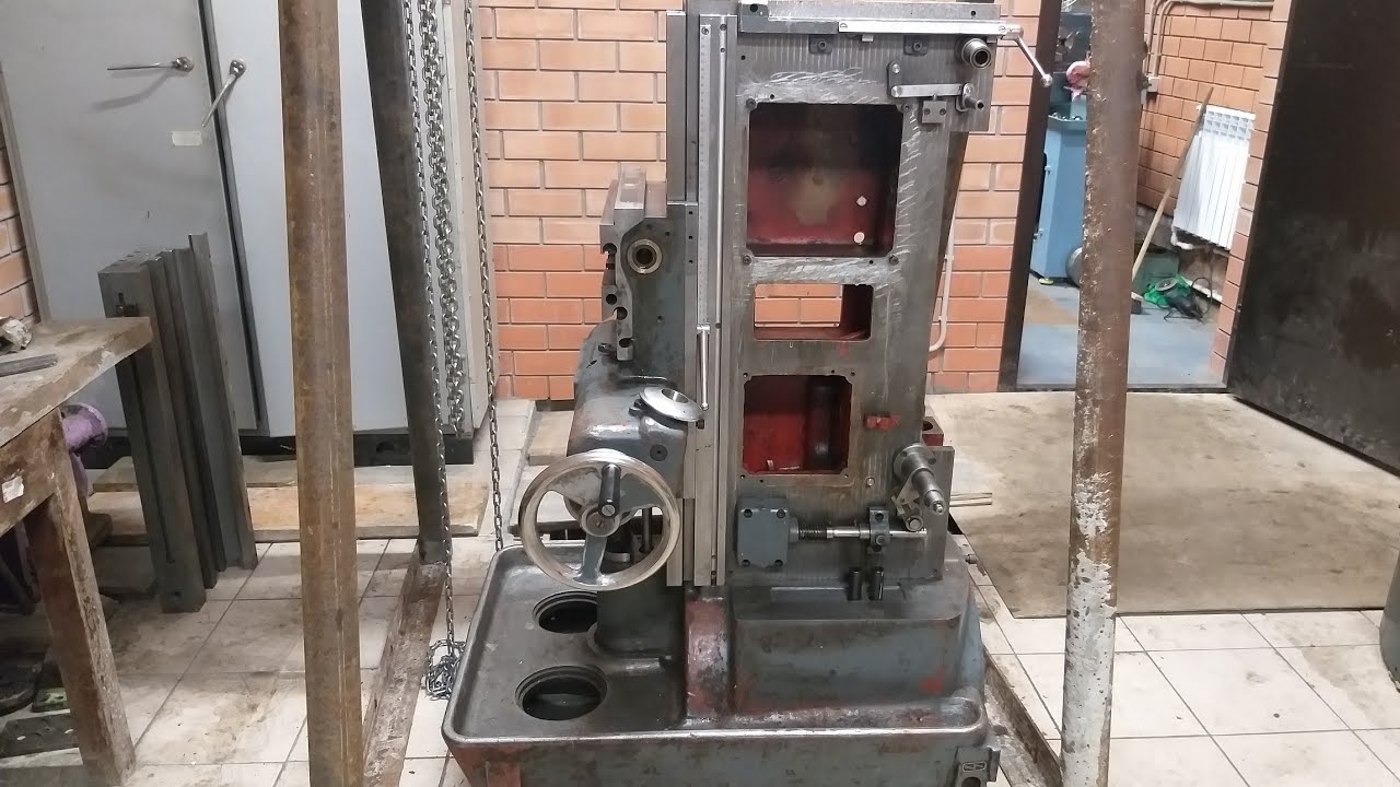 RIKEN RTM-3. Разборка  фрезерного станка.