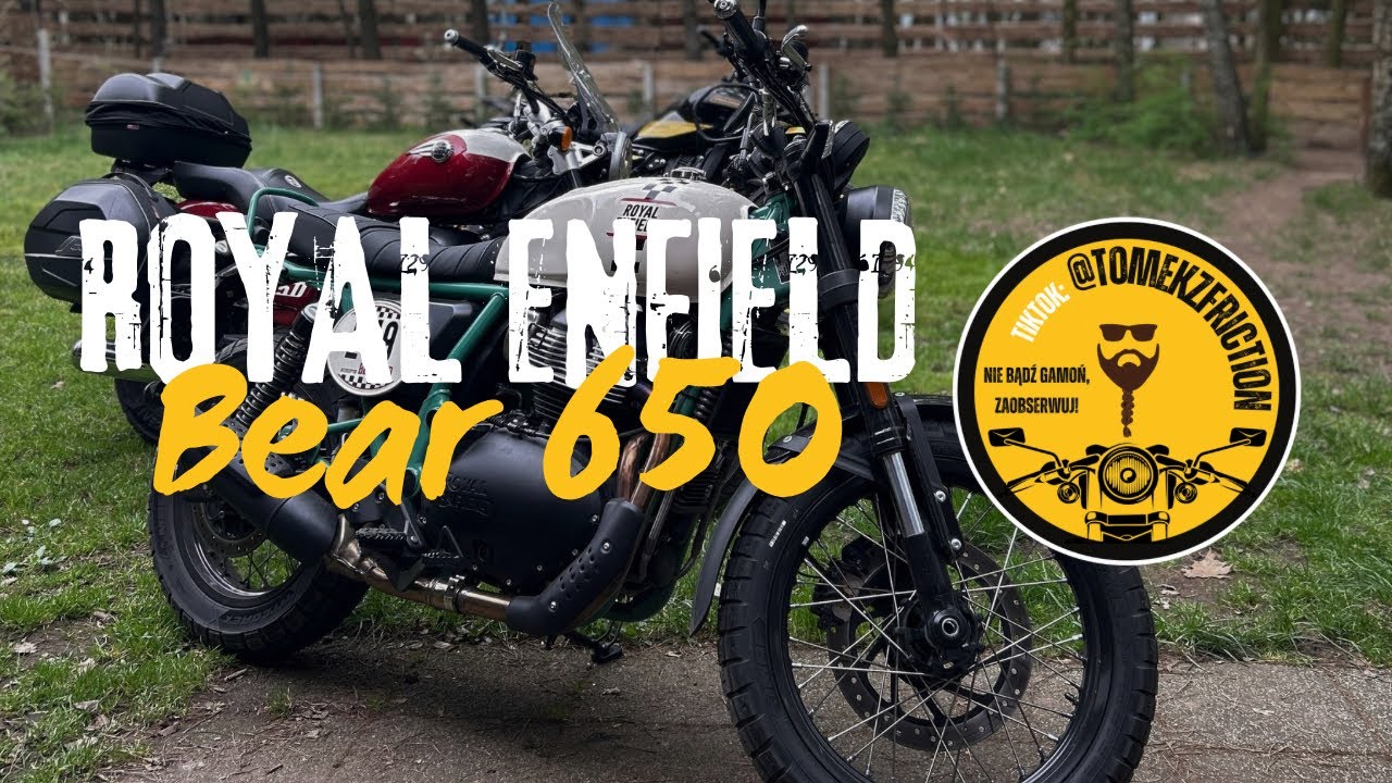 Najlepszy Royal Enfield?! Tomek z Friction - Royal Enfield Bear 650 - recenzja