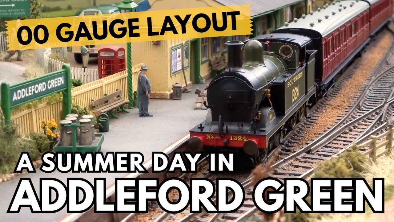 A Summer Day in Addleford Green | 00 Gauge Model Railway of the Hawkhurst Branch