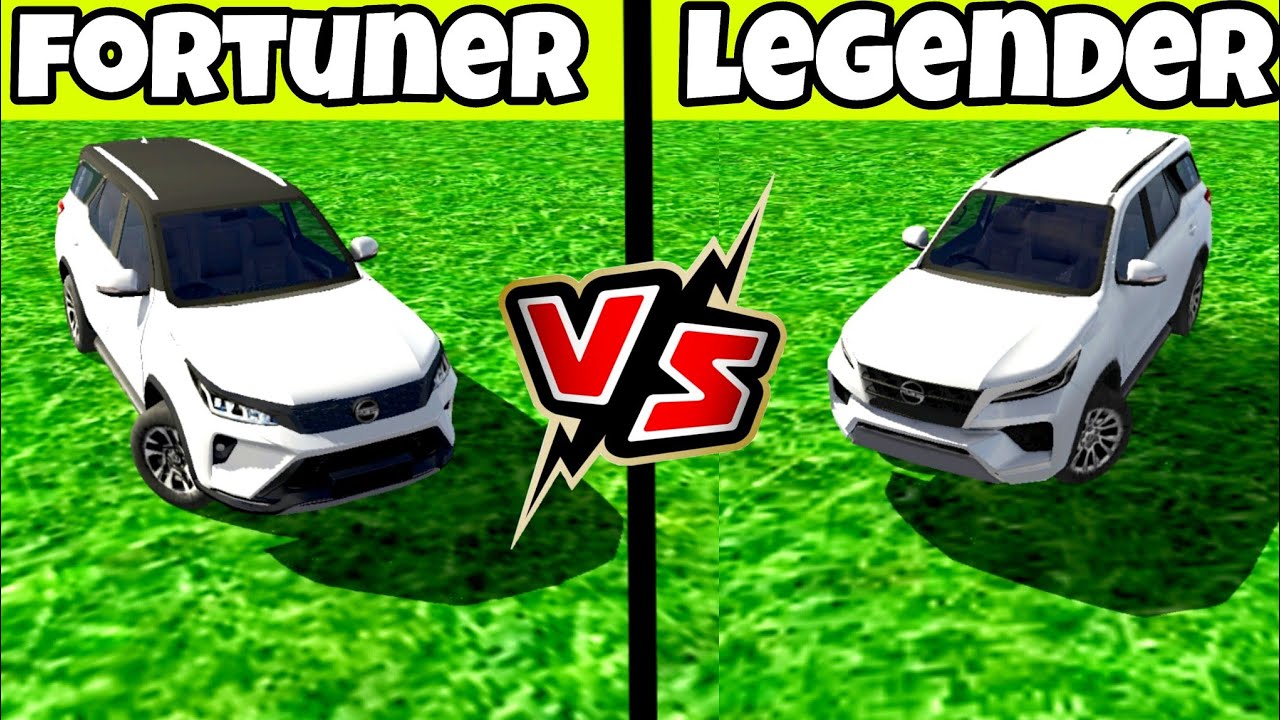 😱 TEAM FORTUNER VS TEAM FORTUNER LEGENDER 🤯 IN || Indian bike driving 3d ||
