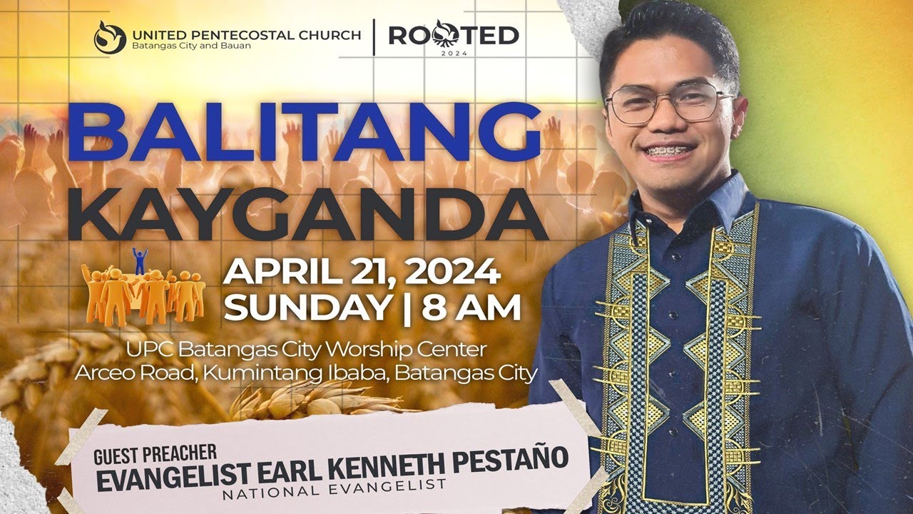 Balitang Kayganda Evangelistic Service | Evangelist Earl Kenneth Pestaño | 04 21 2024