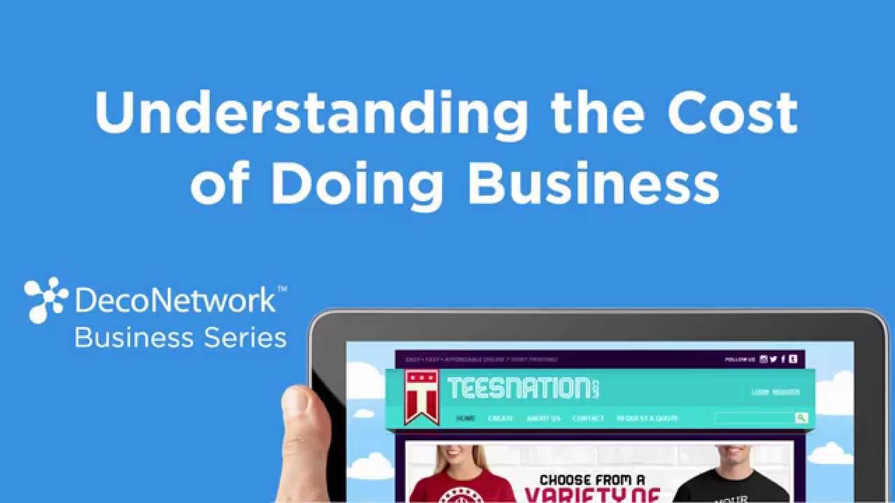 InTouch Understanding Costs in the Custom T Shirt Business