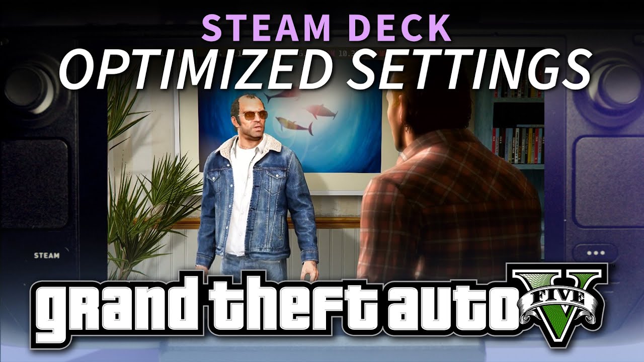 Grand Theft Auto V is FLAWLESS on Steam Deck (after changing nearly every video setting)