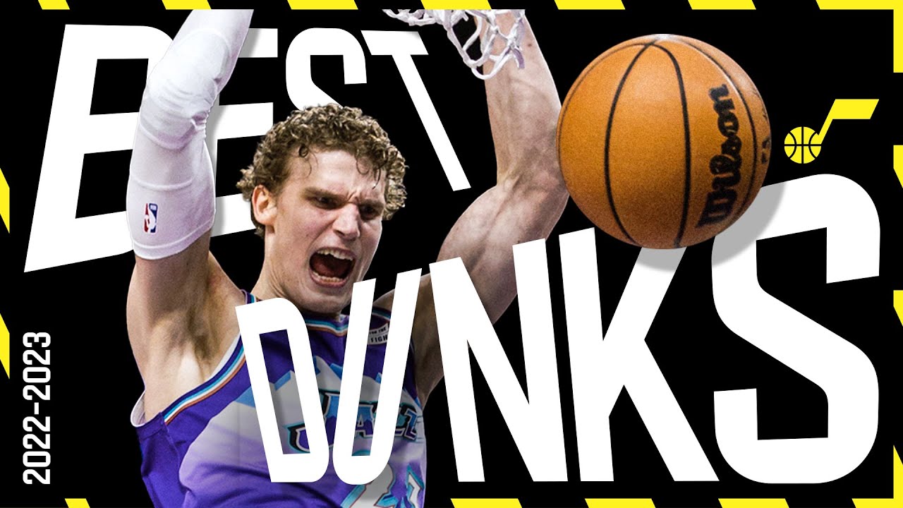 Countdown the 50 BEST DUNKS from the 22/23 Season 🏆 | UTAH JAZZ