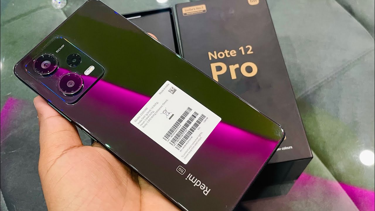 Redmi Note 12 Pro 5G Onyx Black Unboxing & Review 🔥| Redmi Note 12 Pro 5G Price, Spec. & Many More