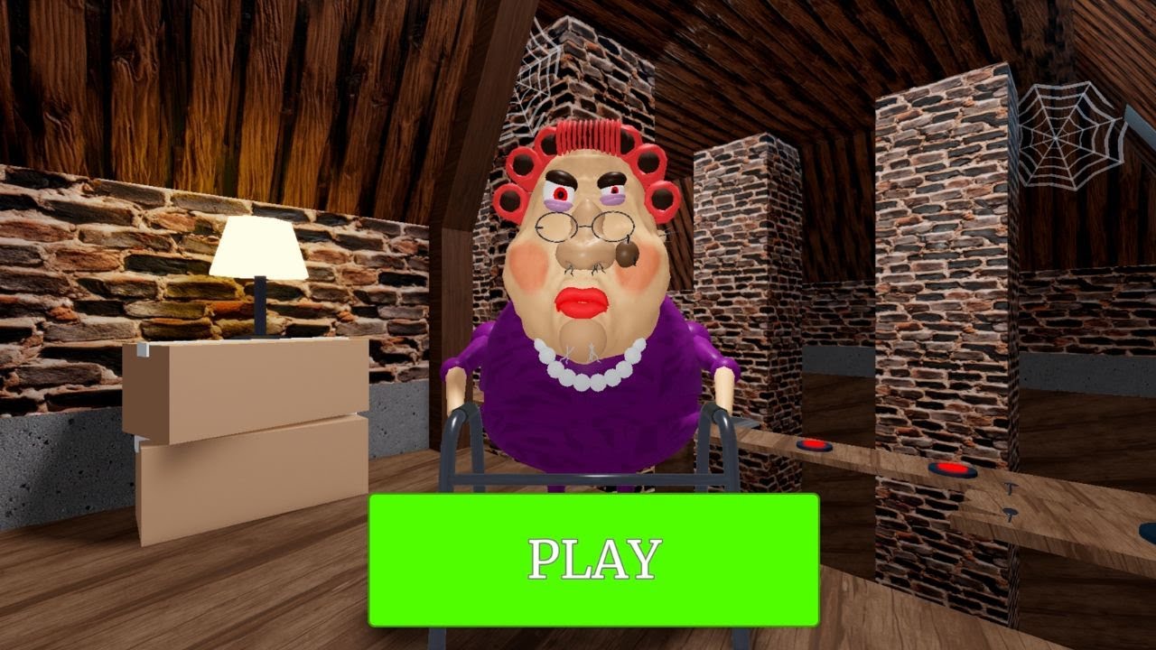 Roblox Gameplay - ESCAPE EVIL GRANDMA ( FIRST PERSON OBBY )