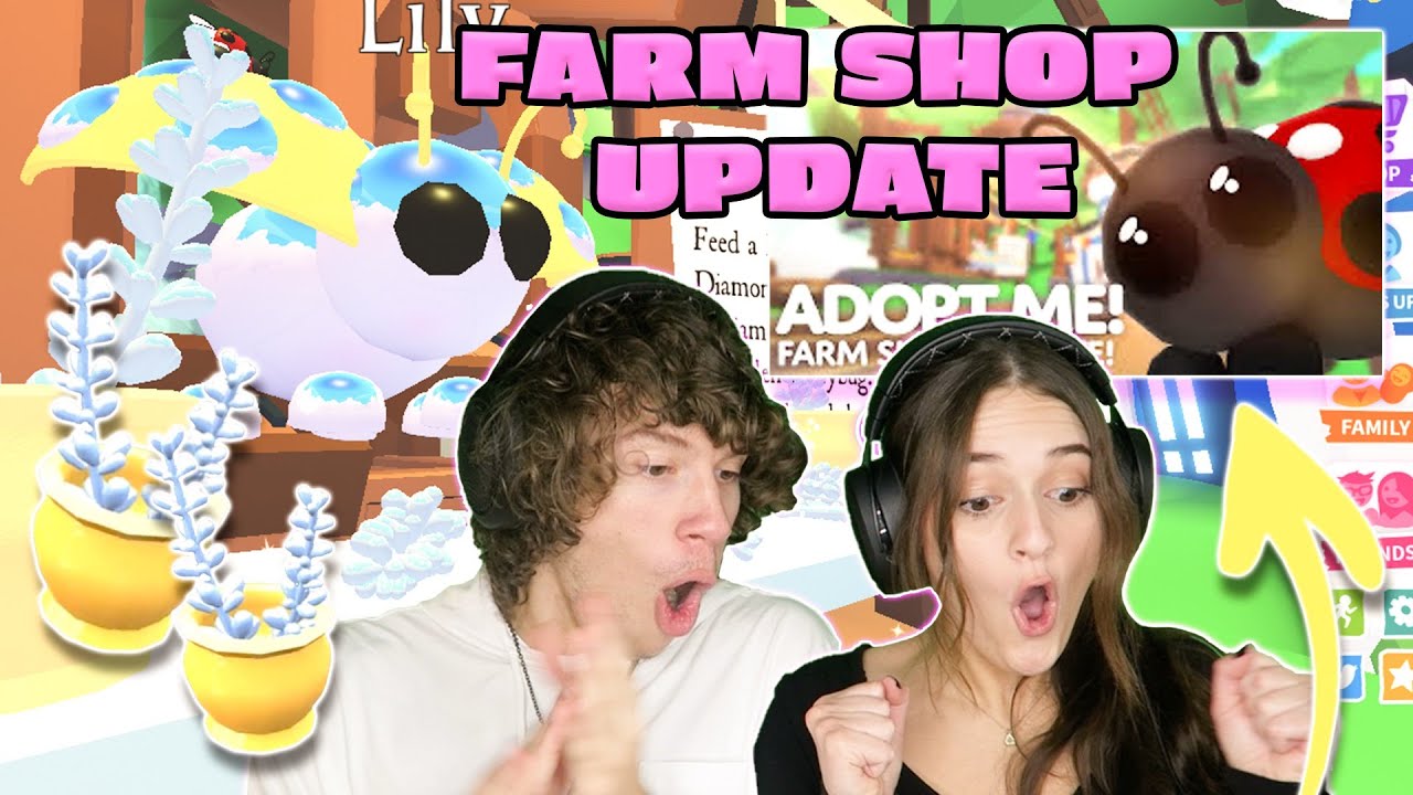 ADOPT ME FARM SHOP UPDATE! Hatching Ladybugs For A NEON DIAMOND LADYBUG In Roblox Adopt Me!