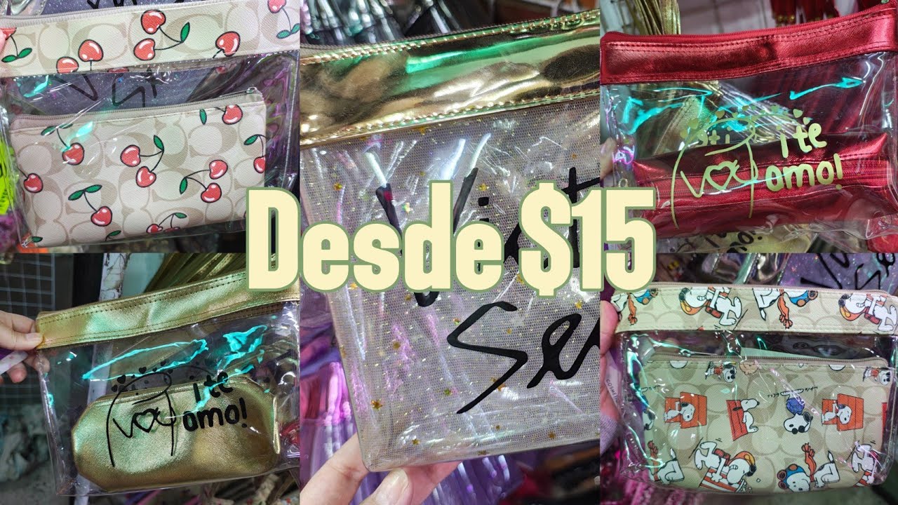 Monederos, neceser, lapiceras, cosmetiqueras y más desde $15 #nayech 