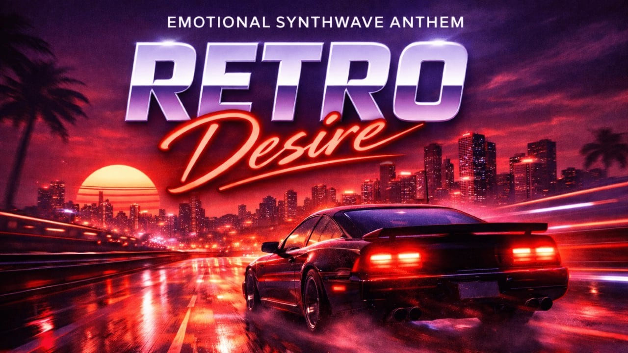 Retro Desire | Emotional 80s Synthwave Night Drive Anthem