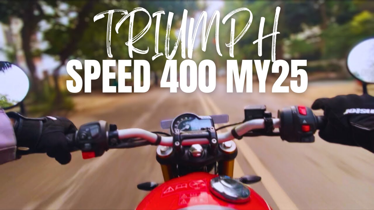 TRIUMPH SPEED 400 MY25 | THE TEST RIDER