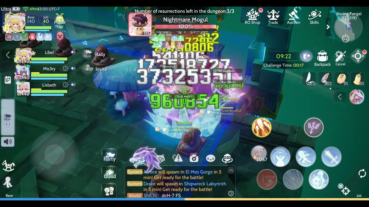 Ragnarok Origin Global Juperos Ruins (Ravaging Fungal)
