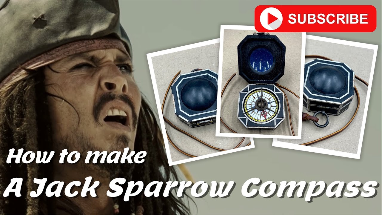 PIRATES OF THE CARIBBEAN- Captain Jack Sparrow Compass replica DIY