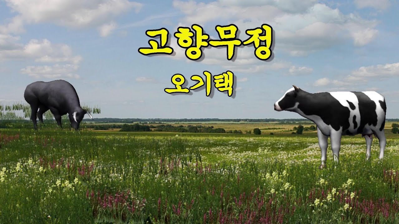 고향무정 / 오기택 (가사첨부)