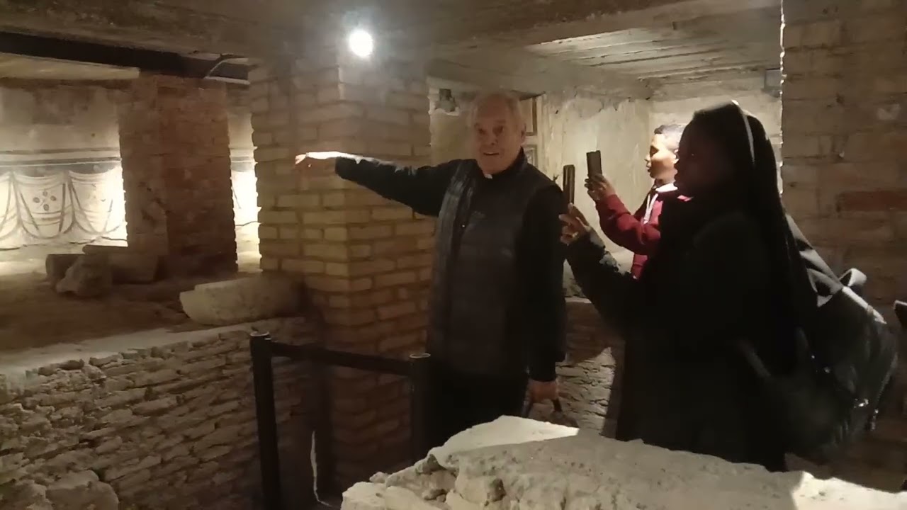 Ruang-Kapela Bawah Tanah di Basilika Santo Saba-Roma