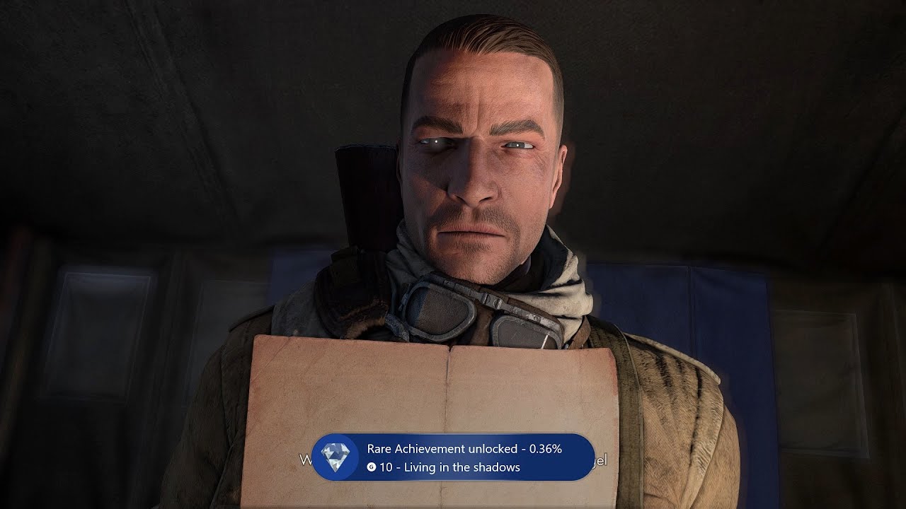 Sniper Elite III - Living in the shadows Achievement (Trophy)