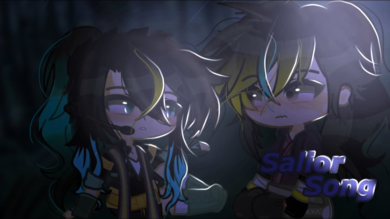 🩵💛𝕊𝕒𝕚𝕝𝕠𝕣 𝕤𝕠𝕟𝕘💛🩵 Genmui{singer AU} 🎧~Sailor song #genmui #demonslayer #singer #gachalife 