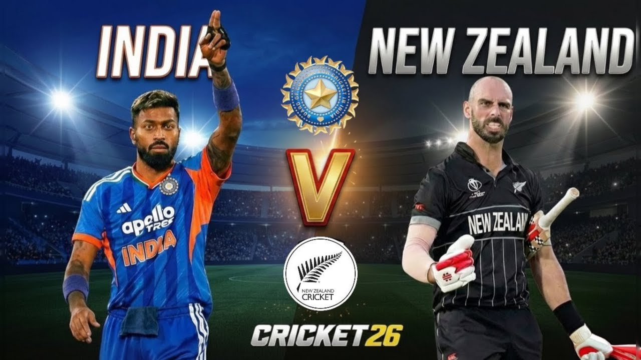 INDIA V NEW ZEALAND | 5th T20I | Cricket 26