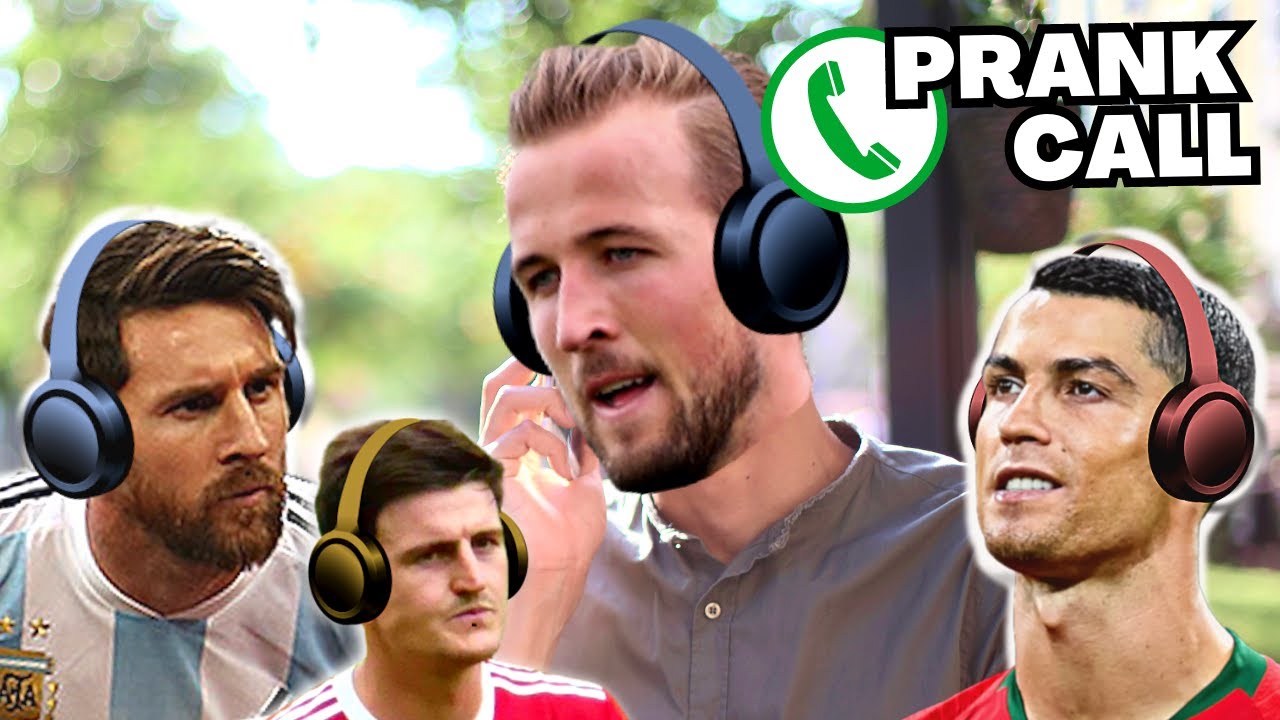 Messi & Ronaldo PRANK CALL with Maguire!
