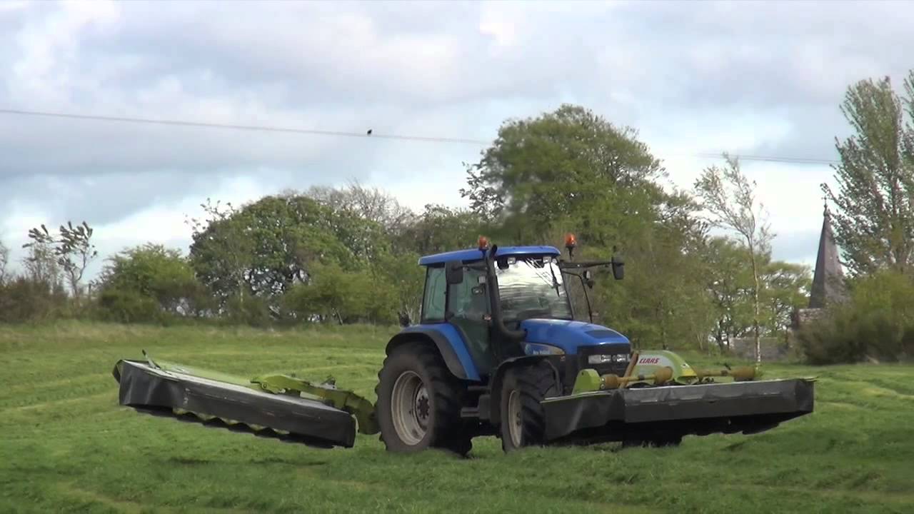 New Holland TM 155 Claas Duo Mowers