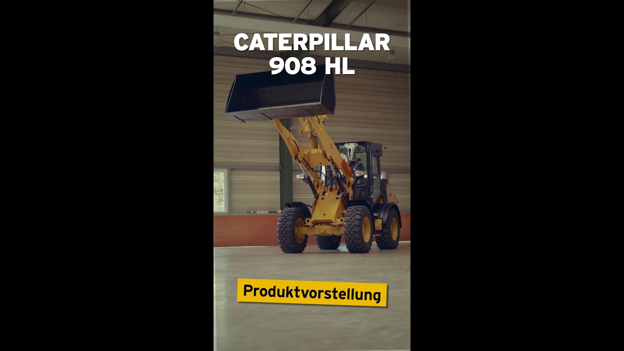 DER Radlader für die Landwirtschaft | CAT 908 High Lift | Produktvorstellung