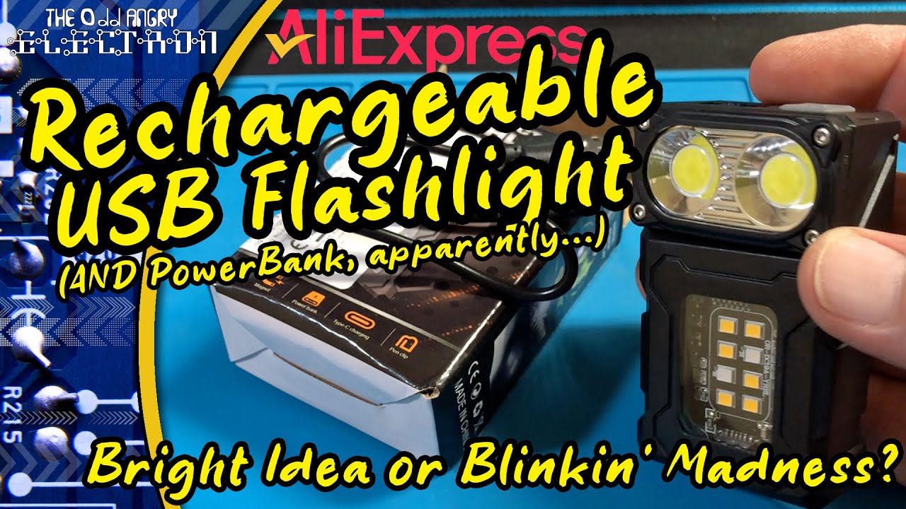 AliExpress Multifunctional Flashlight | Torch AND PowerBank?