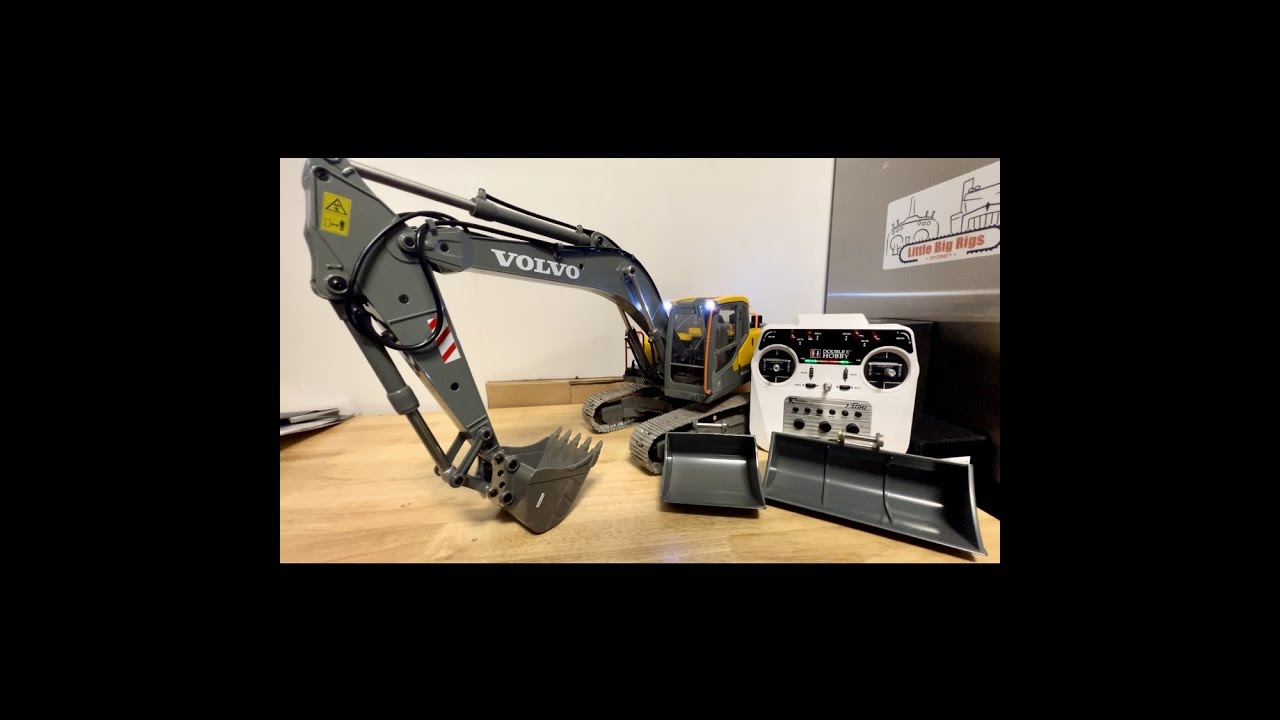 Обзор электрической версии электромобиля Volvo EC160E от Double E Hobby. Радиоуправляемые модели:...