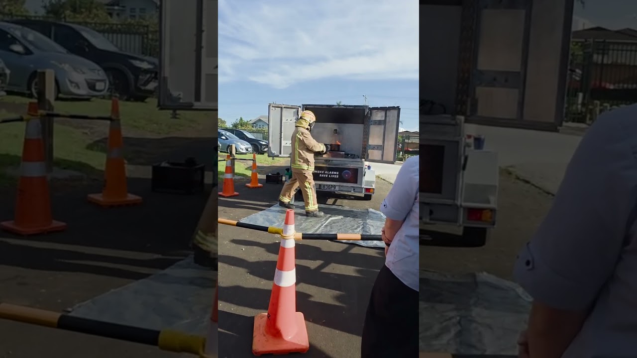 Our Kitchen Fire Safety Demo 