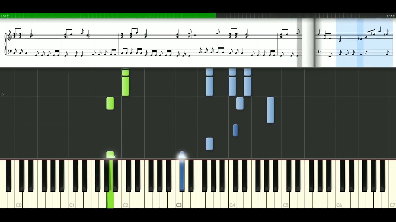 Depeche Mode - Everything Counts [Piano Tutorial] Synthesia