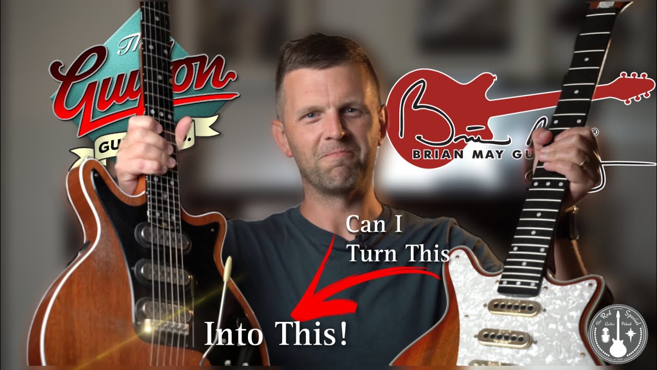 Can I make a BMG Guitar look more like the Red Special?