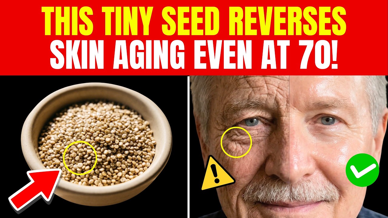 These 5 Seeds Reverse Skin Aging After 60 — Dermatologists Are Shocked